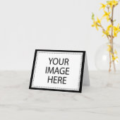 独自の作成 – これをカスタマイズ カード (黄色い花)