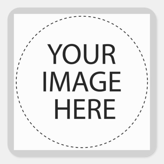 独自の作成 – これをカスタマイズ スクエアシール (正面)