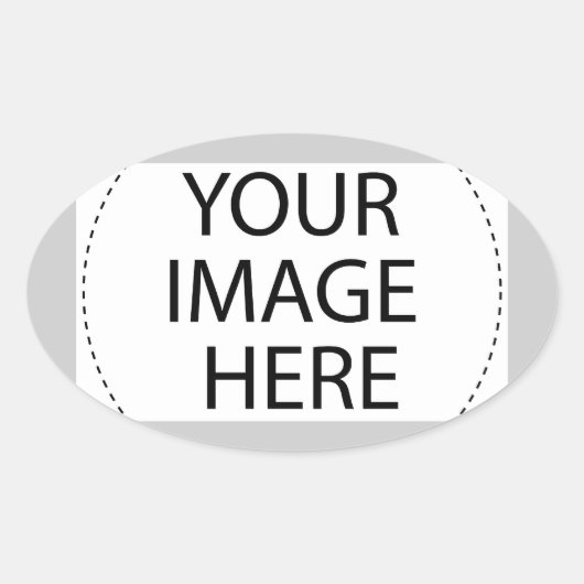 独自の作成 – これをカスタマイズ 楕円形シール (正面)