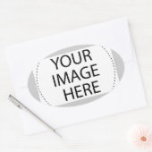 独自の作成 – これをカスタマイズ 楕円形シール (封筒)