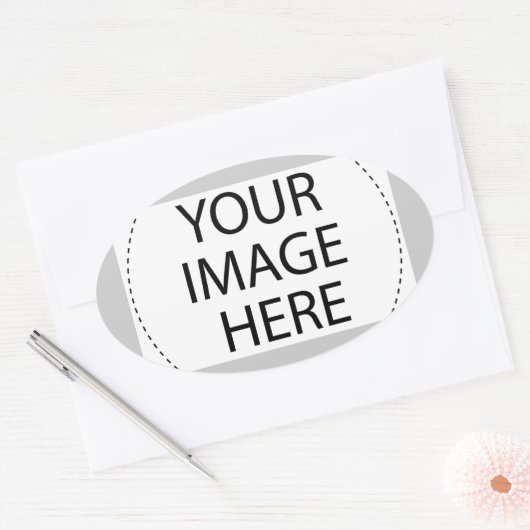 独自の作成 – これをカスタマイズ 楕円形シール (封筒)