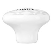 独自の作成 – こカスタマイズこの セラミックノブ (側面)