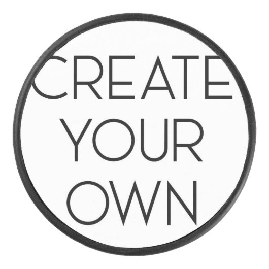 独自の作成 アイスホッケーパック (正面)