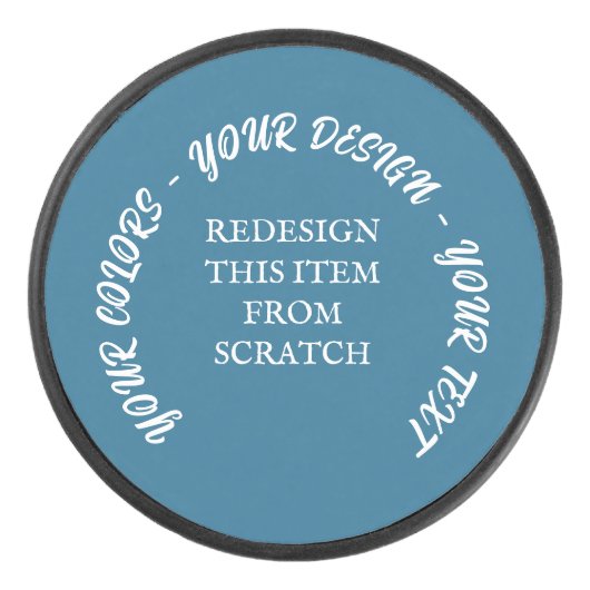 独自の作成 アイスホッケーパック (正面)