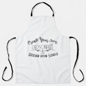 独自の作成 エプロン (正面)