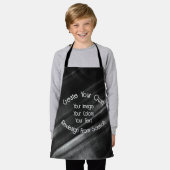 独自の作成 エプロン (着用した状態)