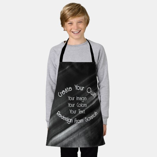 独自の作成 エプロン (着用した状態)