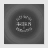 独自の作成 – カスタムデザイン磁気カード (正面)