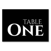 独自の作成 – カスタム番号 テーブルナンバー (裏面)