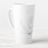 独自の作成 – カフェラテマグ (左アングル)