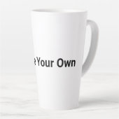 独自の作成 カフェラテマグ (右アングル)