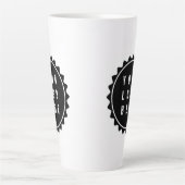 独自の作成 カフェラテマグ (正面)