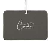 独自の作成 カーエアーフレッシュナー (正面)