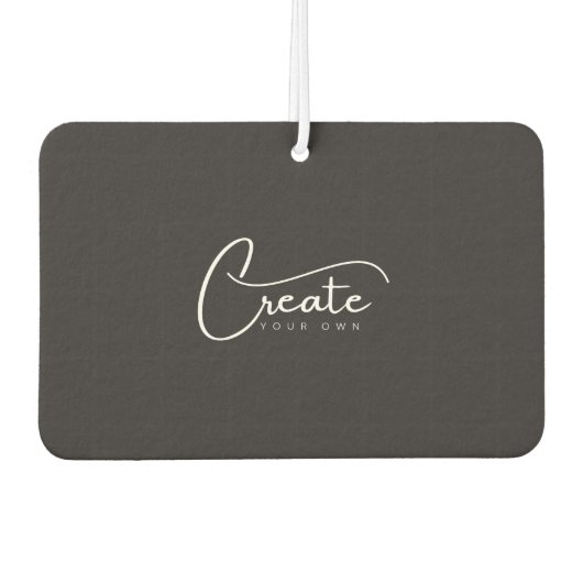 独自の作成 カーエアーフレッシュナー (正面)