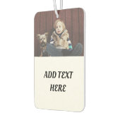 独自の作成 カーエアーフレッシュナー (左)