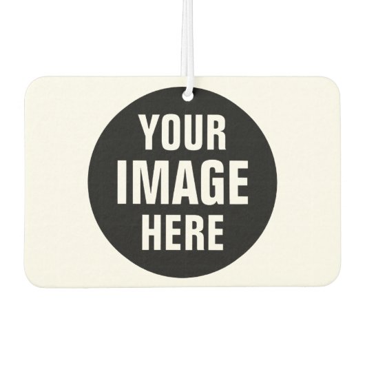 独自の作成 カーエアーフレッシュナー (正面)