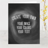 独自の作成 カード (黄色い花)