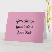 独自の作成 カード (黄色い花)