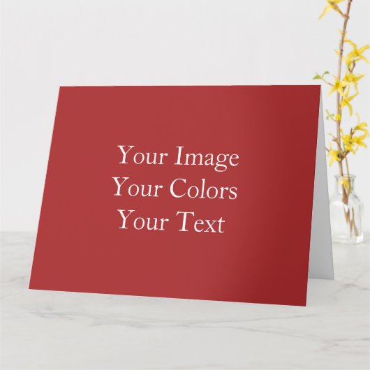 独自の作成 カード (黄色い花)