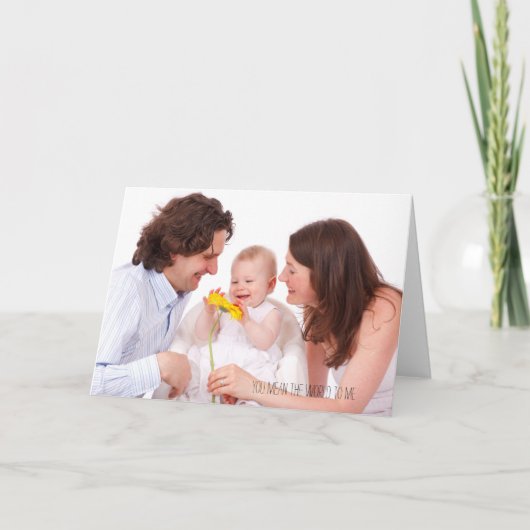 独自の作成 カード (正面)