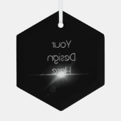 独自の作成 ガラスオーナメント (裏面)