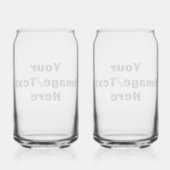 独自の作成 ガラス缶 (裏面)