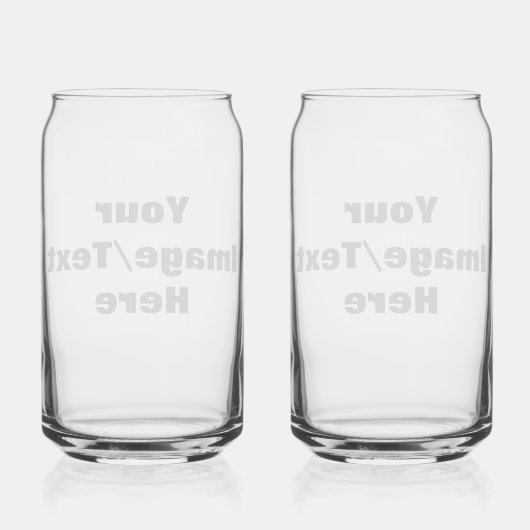 独自の作成 ガラス缶 (裏面)