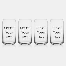 独自の作成 ガラス缶