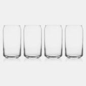 独自の作成 ガラス缶 (左)