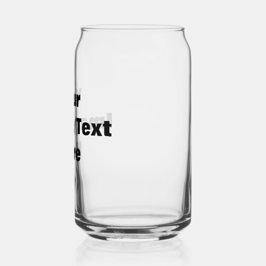 独自の作成 ガラス缶 (左)