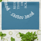 独自の作成 キッチンタオル (折り畳み)