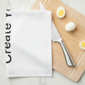 独自の作成 キッチンタオル (四つ折り)