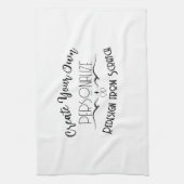 独自の作成 キッチンタオル (縦)