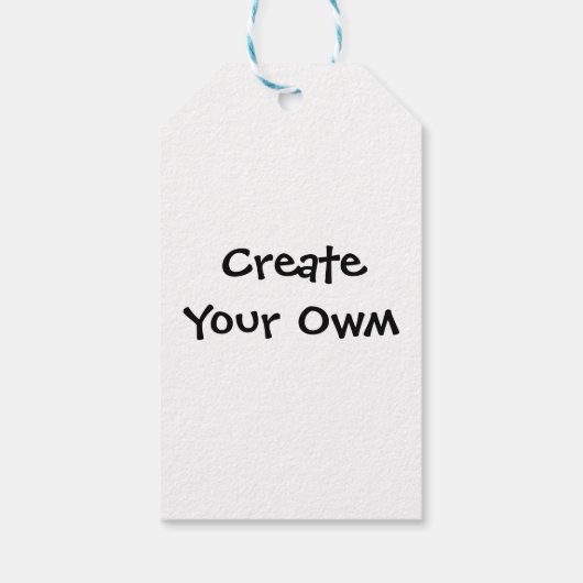 独自の作成 ギフトタグ (裏面)