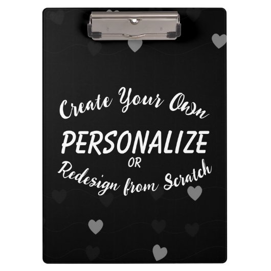 独自の作成 クリップボード (正面)