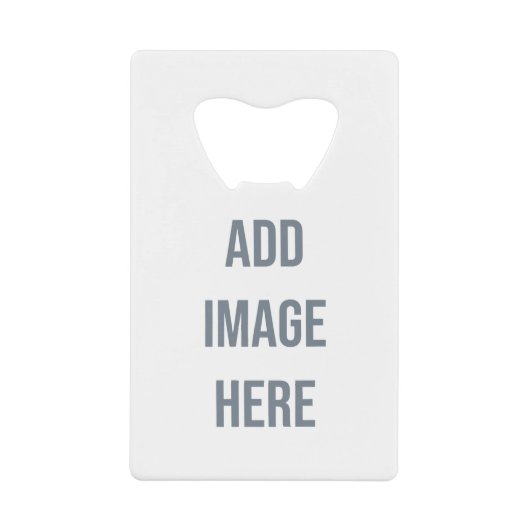 独自の作成 クレジットカード栓抜き (正面)