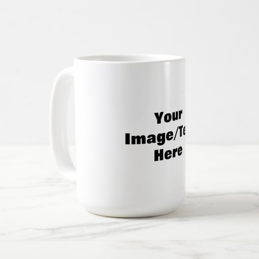 独自の作成 コーヒーマグカップ (正面左)