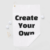 独自の作成 ゴルフタオル (インサイチュ)