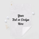 独自の作成 ゴルフタオル (インサイチュ)