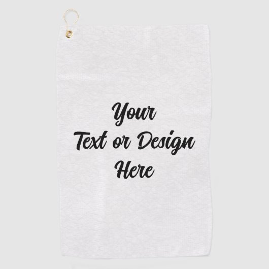 独自の作成 ゴルフタオル (正面)