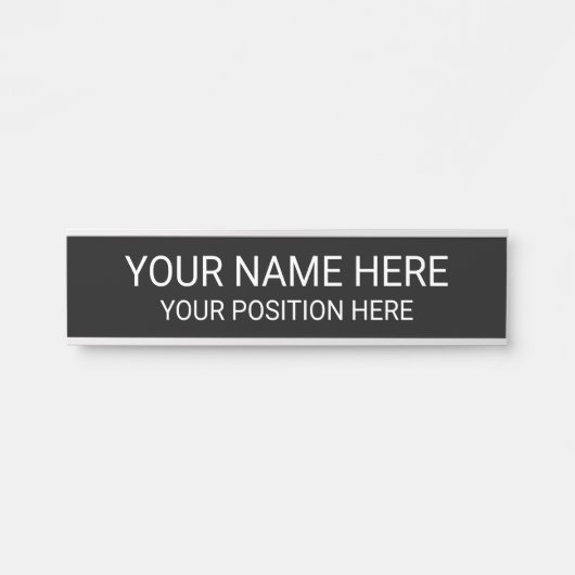 独自の作成 サインプレート (正面)