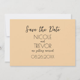 独自の作成 – シンプルなミニマリスト セーブザデート