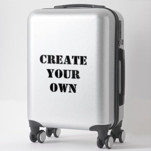 独自の作成 シール (スーツケース)