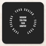 独自の作成 スクエアペーパーコースター<br><div class="desc">自分のパーティーカスタムとイベントの好意と供給、ギフトパーソナライズされた、プロモーション商品などを作成する。Zazzle上のプリントプランダーを参照して私たちのコレクション全体を表示する。</div>