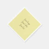 独自の作成 スタンダードカクテルナプキン (角)