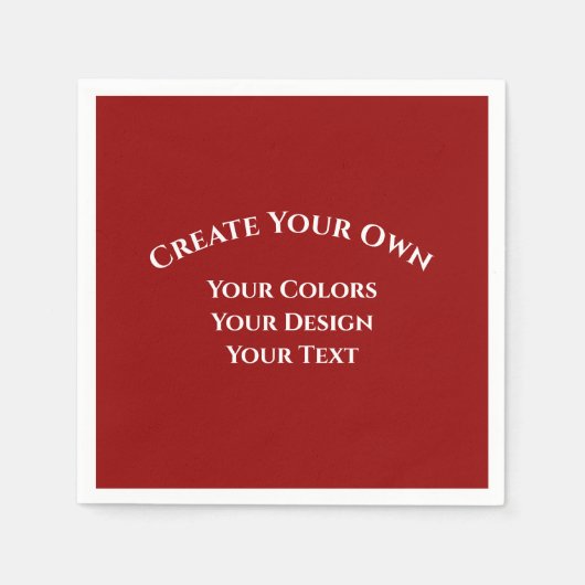 独自の作成 スタンダードカクテルナプキン (正面)