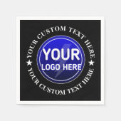 独自の作成 スタンダードカクテルナプキン (正面)