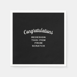 独自の作成 スタンダードカクテルナプキン