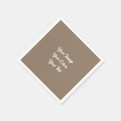 独自の作成 スタンダードカクテルナプキン (角)