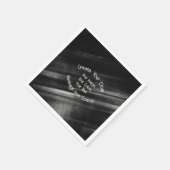 独自の作成 スタンダードカクテルナプキン (角)